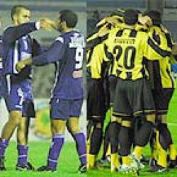 Defensor derrotó a Peñarol 2 a 0