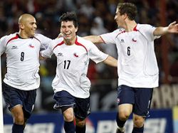 Premian a jugadores de la selección de Chile