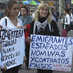 Manifestación contra la xenofobia