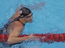 Michael Phelps, el rey del agua, ganó su tercera medalla Michael Phelps, el rey del agua, ganó su tercera medalla