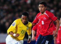 Brasil goleó a Chile en Santiago por 3 a 0