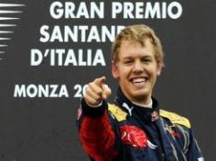 Vettel ganó en Monza y hace historia