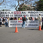 Marcha contra el aborto