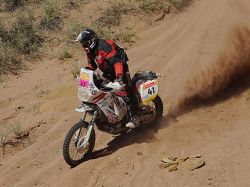 Murió motociclista en el Rally Dakar