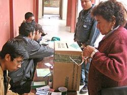 Referéndum en Bolivia