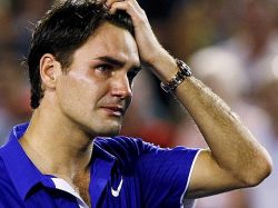 Federer terminó llorando