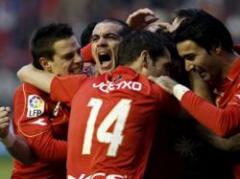 Gol de Pandiani en Osasuna