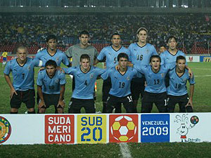 Vea el fixture para el grupo de Uruguay en el Mundial de Egipto 2009