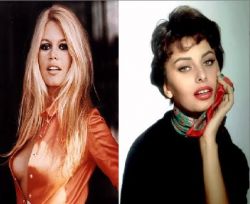 Los 75 años de Bardot y Loren