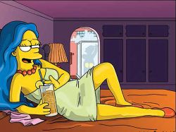 Marge Simpson en Playboy