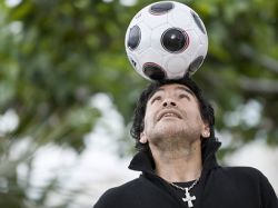 Maradona: "Sudáfrica es seguro; son muy simpáticos"