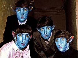 Los Beatles azules como Na`vi