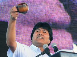 Curioso discurso de Evo Morales Curioso discurso de Evo Morales