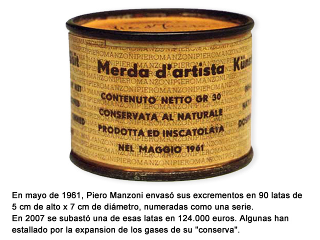 "Piero Manzoni, el arte irreverente"