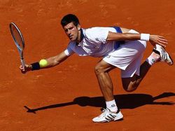 Djokovic derrota a Ginepri en Roland Garros