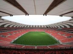 El estadio Nelson Mandela descansa para los octavos