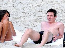 Messi ve el mundial desde las playas de Rio de Janeiro