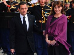 Esposa de Sarkozy graba filme