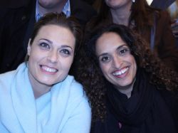 Noa y Mira Awad en el Sodre