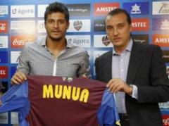 Munúa formalizó con Levante