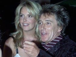 Rod Stewart será papá a los 66