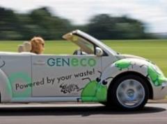 Auto funciona a excremento