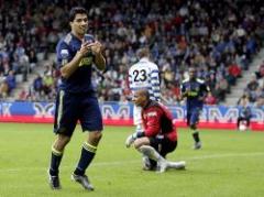 Triplete de Suárez en Holanda