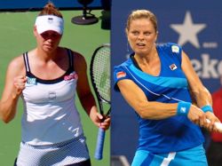 Zvonareva y Clijsters en la final femenina del US Open