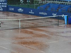 Tenis suspendido por lluvia