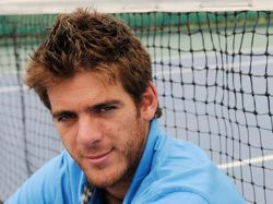 Del Potro "feliz" a pesar de perder en regreso tras 9 meses