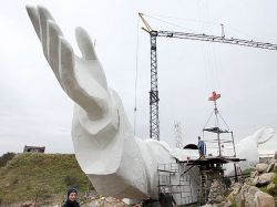 Polonia está construyendo la mayor estatua de Cristo