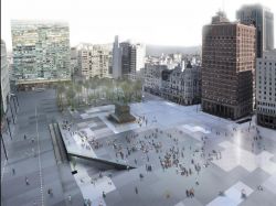 Un nuevo rostro para una plaza histórica de Montevideo