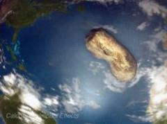 Impacto en la Tierra, simulacro de destrucción en internet