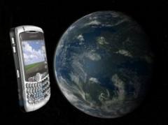 Un celular al espacio