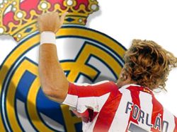 Forlán pudo ser de Real Madrid