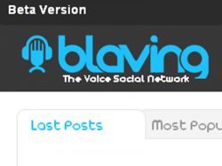 Nueva red social para dejar mensajes de voz