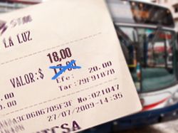 Los nuevos precios de boletos