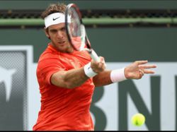 Indian Wells: Del Potro firme