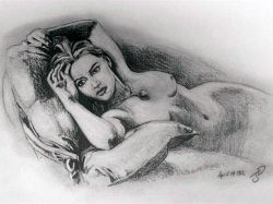 Subastan el retrato de Kate Winslet desnuda