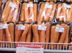 Baja oferta de papa y zanahoria