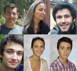 Francia conmovida por el crimen de una familia