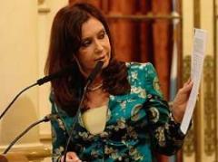 Cristina Fernández inicia gira por Italia