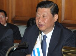 Presidente Mujica recibió al vicepresidente chino