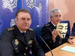 España: arrestan a tres hackers del grupo "Anonymous"