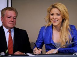 Shakira firmó una alianza con gobierno de Alemania