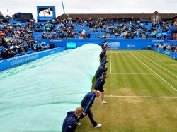 Posponen al lunes la final de Queen's por lluvias