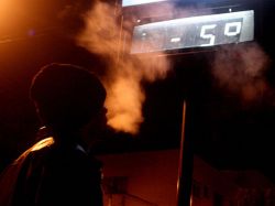 Meteorología advierte de temperaturas bajo cero