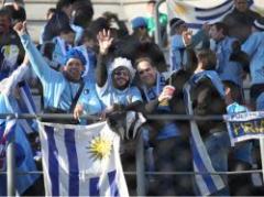 Hubo incidentes entre hinchas de Uruguay y Chile