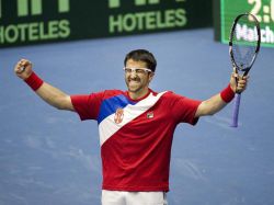 Argentina y Serbia jugarán semifinales de la Copa Davis