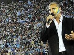 "Zurdo" Bessio cantará himno antes de Argentina-Uruguay